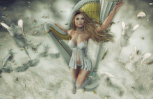 Blueberry - Mykonos Full Set WHITE INCLUDING RARES - 7 ITEMS