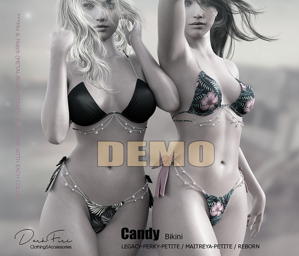 DarkFire Candy Bikini-DEMO