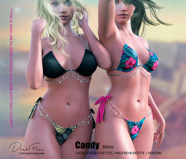 DarkFire Candy Bikini-FatPack
