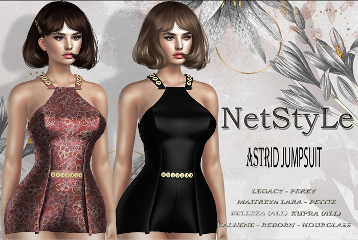 NetStyLe ASTRID Jumpsuit  FATPACK WITH MEGA HUD