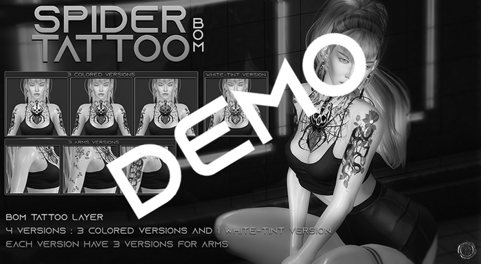 RELENTLESS Spider Tattoo [DEMO]