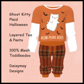 DMD-TD- Ghost Kitty Layered Tee Box