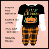 DMD-TD-Halloween Pumpkin Layered Tee Box