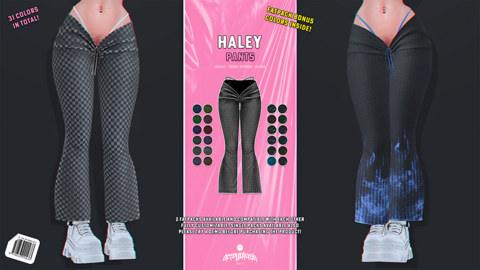 dewyPLUSH // Haley Pants [GRUNGE] [FATPACK]