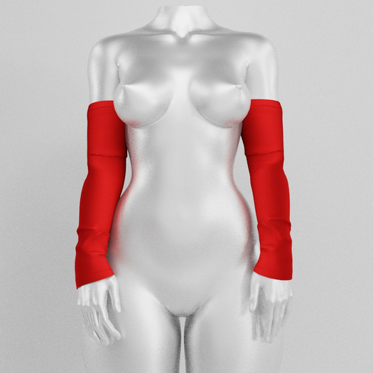 .Aitne. Eliza sleeves - Red