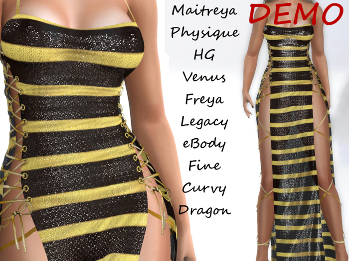 ~PP~ DEMO Sheer Shimmering Solstice - Bumble Bee