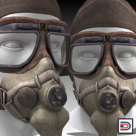 [Danielito] Aviator Leather Helmet