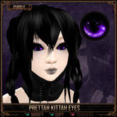 =^.^= Curious Kitties - Prettah Kittah Eyes - Purple