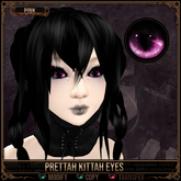 =^.^= Curious Kitties - Prettah Kittah Eyes - Pink