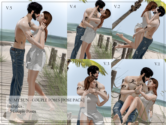 /V/ My Sun - Couple Poses [Pose Pack]