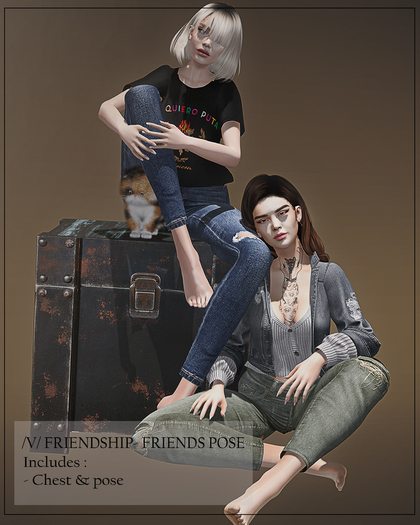 /V/ Friendship - Friends Pose