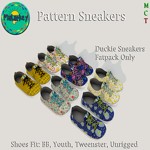 Malarkey Pattern Shoes FATPACK