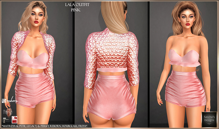 SAS - Lala Pink Outfit (MB) 