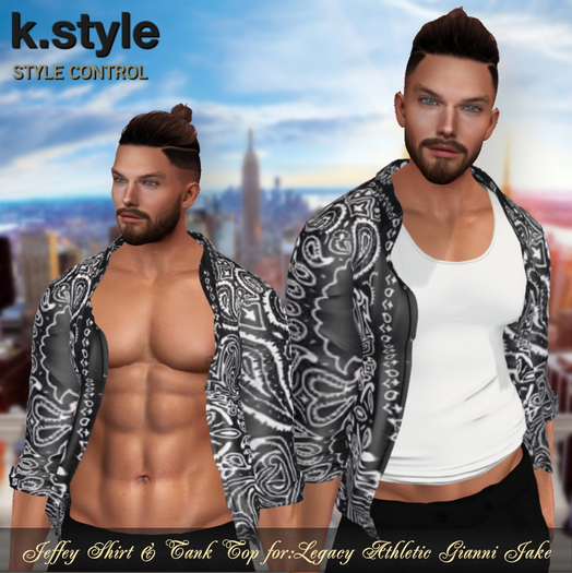 [K-Style] JEFFEY SHIRT & TANK TOP #22