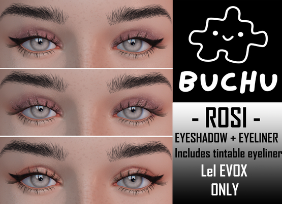 Rosi Eyeshadow + Eyeliner Set | Lelutka Evo X