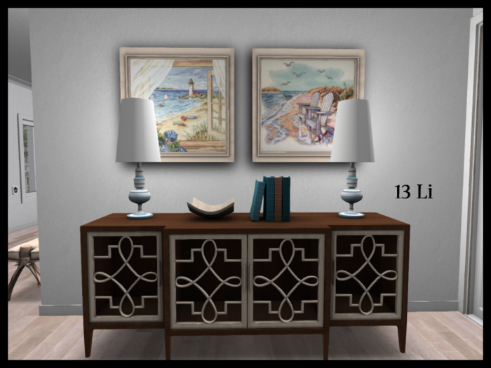 ~ Hotstuffs ~ Coastal Console Table ~HUD~