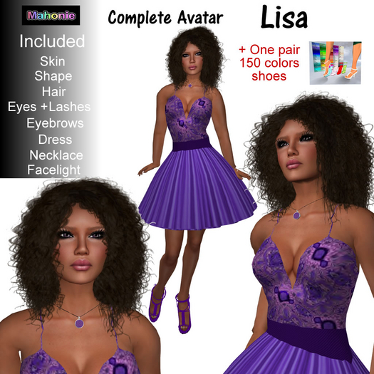 Complete Avatar Lisa (Mahonie Shop)