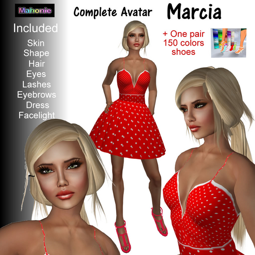 Complete Avatar Marcia (Mahonie Shop)