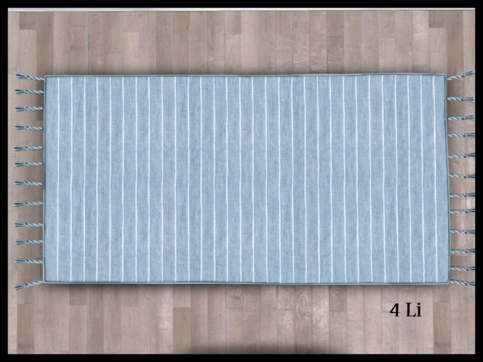 ~ Hotstuffs ~ Coastal Bedroom Rug ~HUD~