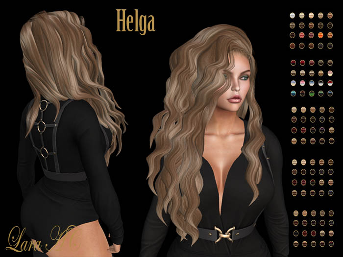 Lara AC - HELGA - Hair & Hairbase DEMO