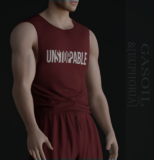[GL - inc.]- Nolan Tanktop-red-stoppable