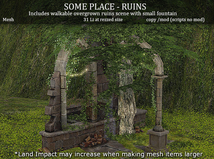 LOVE - SOME PLACE - RUINS 