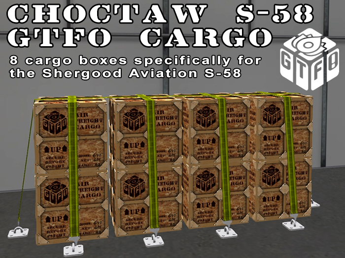 *KK* GTFO SA Choctaw S-58 visible cargo kit