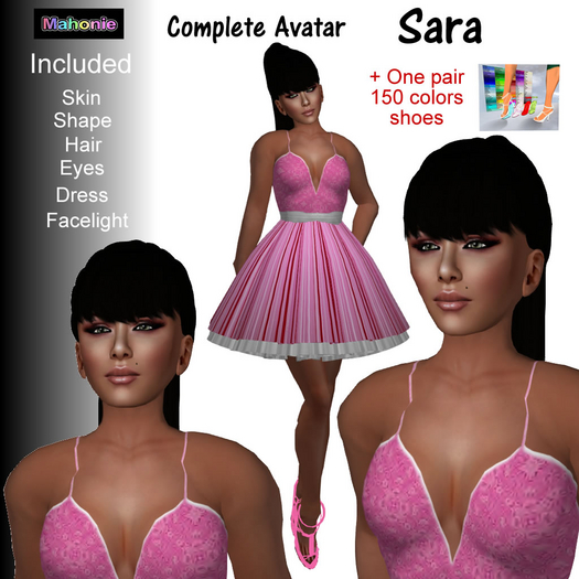 Complete Avatar Sara (Mahonie Shop)