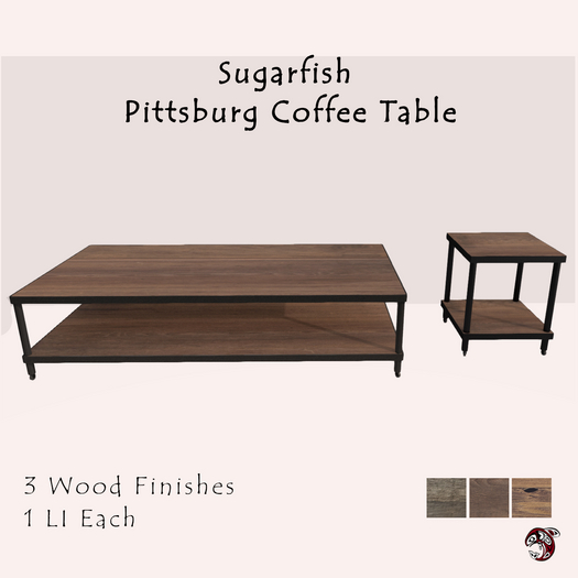 Sugarfish - Pittsburg Coffee Tables