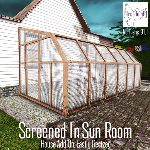 [ free bird ] Sun Room - Screened In v2