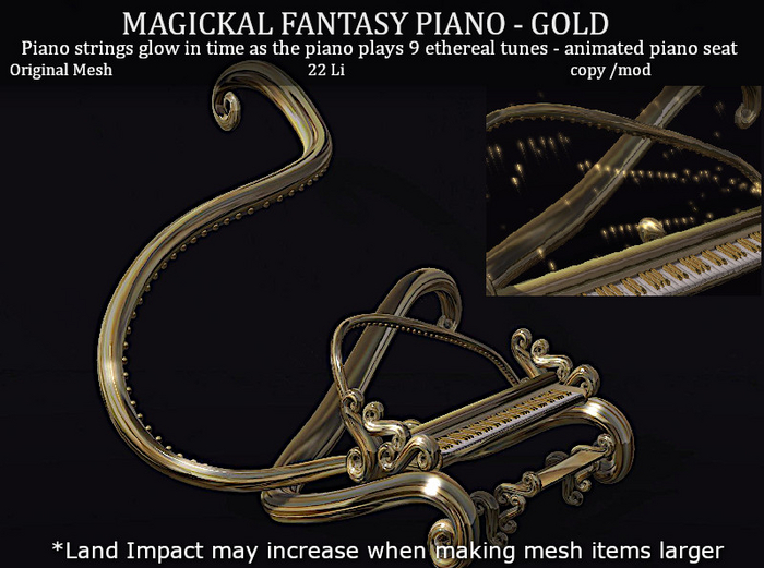 LOVE - MAGICKAL FANTASY PIANO - GOLD