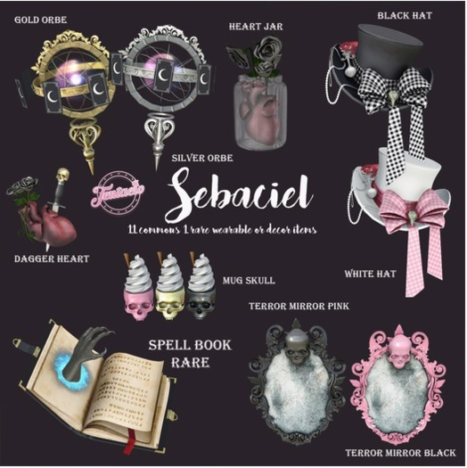 *Tentacio* Sebaciel. Heart jar