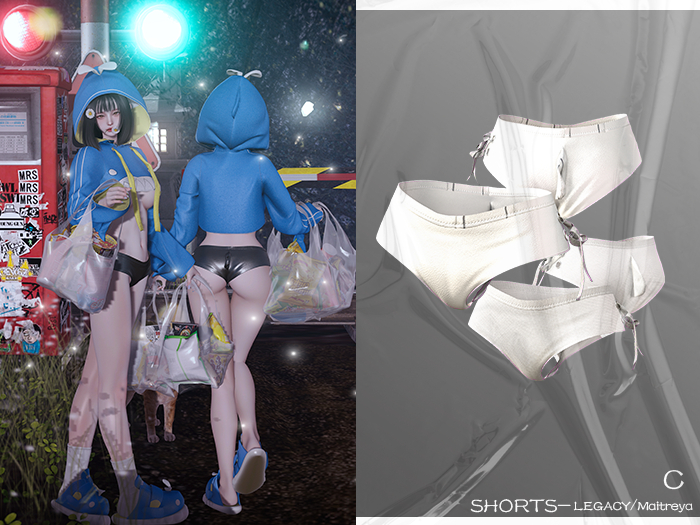 FenDuDu_Greedy Whale-shorts C