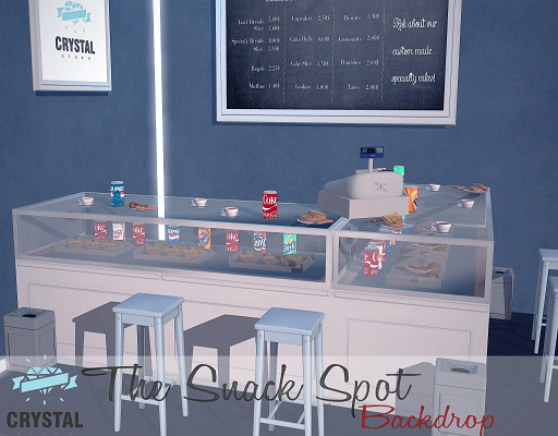 .::Crystal ::. The Snack Spot // Backdrop