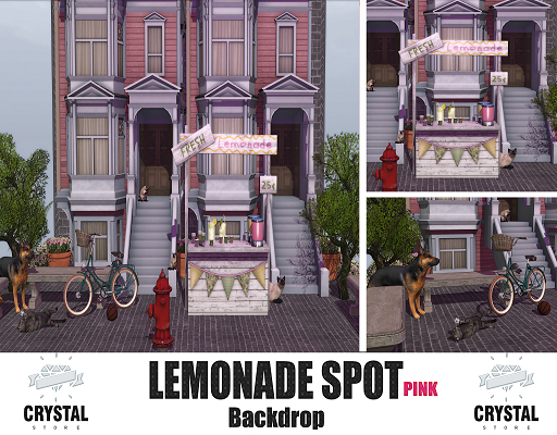 .::Crystal ::. Lemonade Spot // Pink