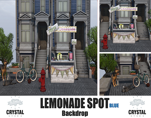 .::Crystal ::. Lemonade Spot // Blue