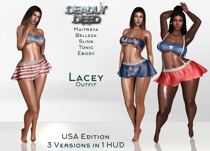 {DDD} Lacey Outfit USA