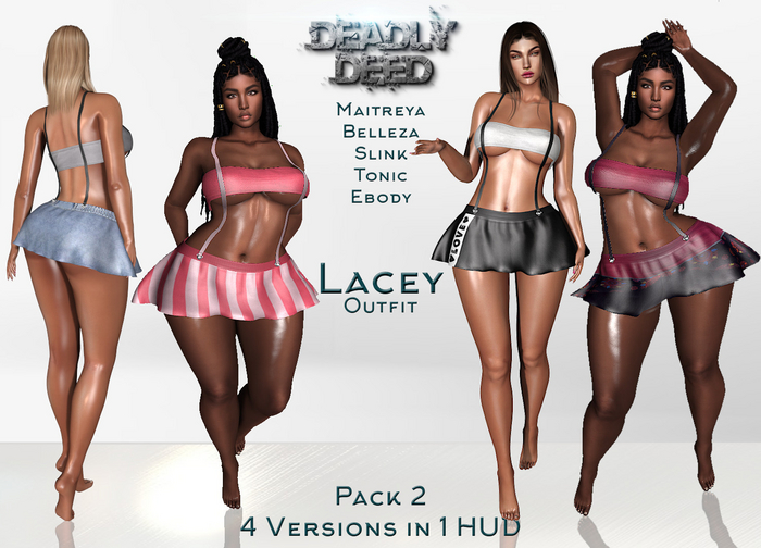 {DDD} Lacey Outfit P2 {WEAR ME}