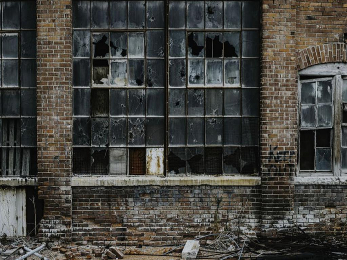 Abandoned Building Background Texture