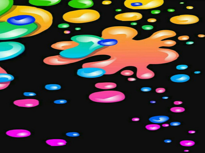 Color Droplets Texture