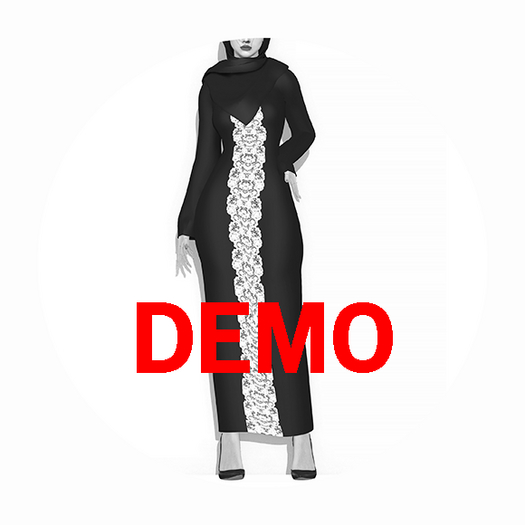 NATASHA ABAYA W/HIJAB DEMO