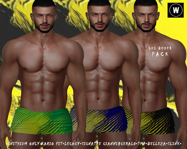 ::W::#013 LUI B0XER PACK    !!! limited time 