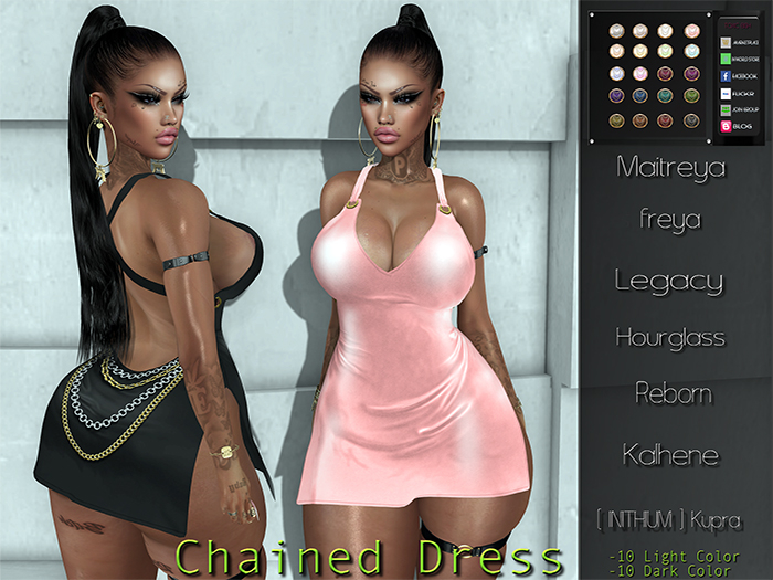 [TOXIC BISH] Chained Dress @ HUD