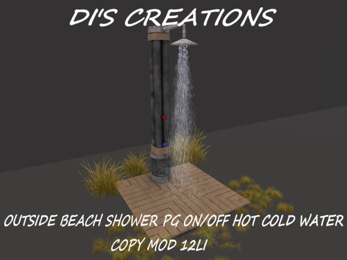 SHOWER OUTSIDE BEACH SHOWER PG