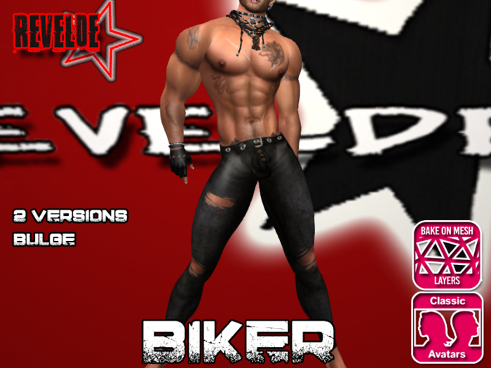 BIKER PANT + ROTO + BULGE