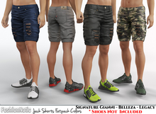 Jack Male Shorts Fatpack Colors - Signature Gianni, Belleza Jake , Legacy - FashionNatic