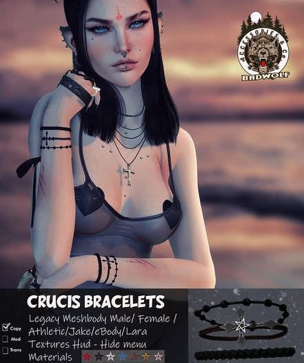 DEMO Badwolf - Crucis bracelets
