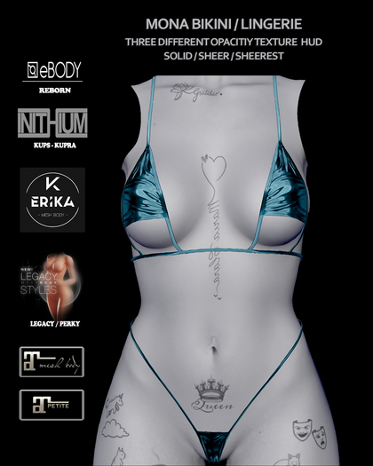 Commotion MONA BIKINI / LINGERIE TEAL