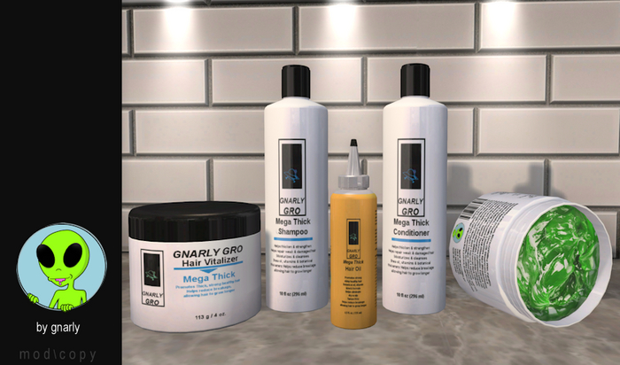 G/\/ARLY:: Gnarly Gro Hair Set - Mega Thick