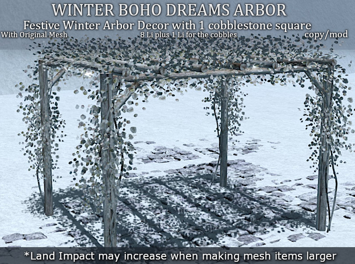 LOVE - WINTER BOHO DREAMS - ARBOR
